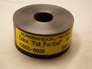 35mm Film Movie Trailer (Scope) Coke Fall Football - Imagen 1 de 1