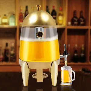 Moderno Dispensador de Bebidas 12L Acero Inoxidable Dispensador de Bebidas Aislado 400W - Imagen 1 de 23