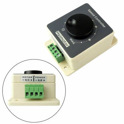 DC 10-60V Pulse Width Modulator PWM Waterproof DC Motor Speed Controller. RA - Image 1 of 4
