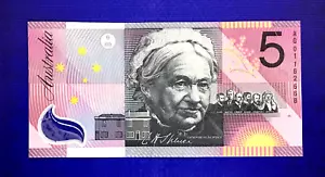 2001 AUSTRALIA - 5 DOLLARS (POLYMER) - VF+ - EZSU5 - Picture 1 of 2