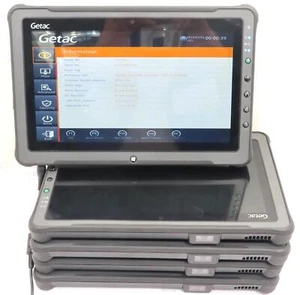 Lot 5 Getac F110 G2 Touch Tablet Core i5-5200U 4GB 2.20GHz No SSD - Picture 1 of 7