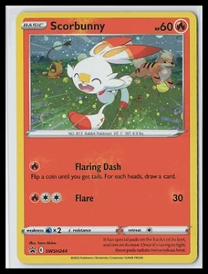 Scorbunny - (Cosmos Holo) SWSH244 SWSH: Sword & Shield Promo Cards Holo - Picture 1 of 2