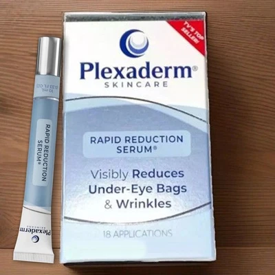 Suero para ojos de reducción rápida Plexaderm - Reduce visiblemente las bolsas debajo de los ojos, arrugas Foto 1 de 4