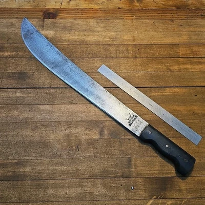 RARO Collins & Co. Segunda Guerra Mundial Machete 16" Hoja • Herramientas Militares DE COLECCIÓN ☆ EE. UU. Foto 1 de 4