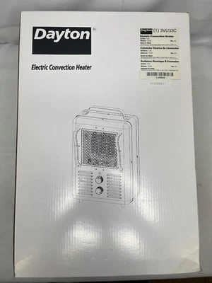 Calentador de convección eléctrico Dayton Foto 1 de 3