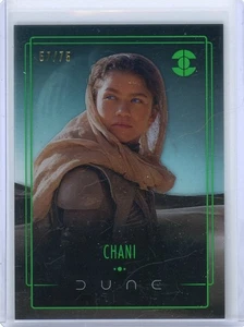 Chani 2025 Topps Dune Chrome Collection Acrylic Green 57/75 - Picture 1 of 2
