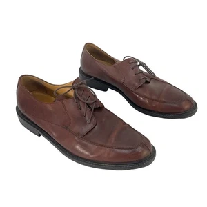 Johnston & Murphy Men's Brown Leather Oxford Dress Shoes Size 10 - Picture 1 of 8
