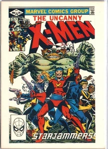 1990 MARVEL X-MEN #156 COMIC COVER CARD #67 STARJAMMERS WOLVERINE STORM - Picture 1 of 2