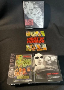 Universal Classic Monsters : The Essential Collection ( 8 Blu-Ray Set) PREOWNED - Imagen 1 de 6