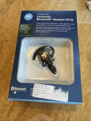 Motorola H710 Bluetooth BOOM Wireless Earpiece / New / Sealed / Old Stock - Image 1 of 4