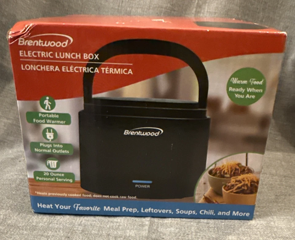 Fiambrera eléctrica Brentwood a prueba de fugas 50 W nueva en caja Foto 1 de 4
