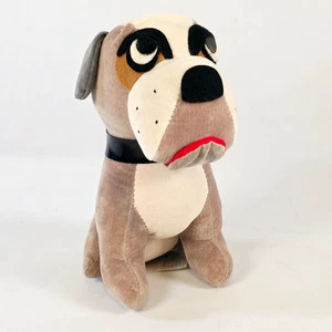 Grey Dog Sitting Plush Stuffed • Animal Fair Pet • Japan • 6" Saw Dust Filled  - Picture 1 of 10