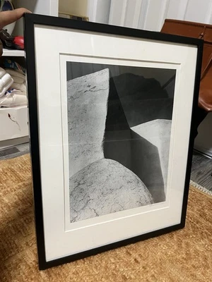 Arte fotográfica vintage Rancho De Taos Novo México grande emoldurada assinada - Imagem 1 de 4