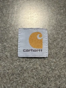 "Parche de etiqueta de tela Carhartt coser punto en parche con logotipo 100 % auténtico más pequeño 1/8""" - Imagen 1 de 4
