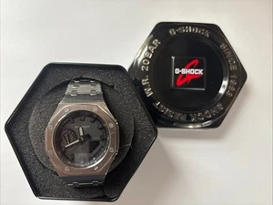 Casio GA-2100-1A1CR CasiOak Gen 2 Mod With Saphire Glass Crystal - Picture 1 of 18