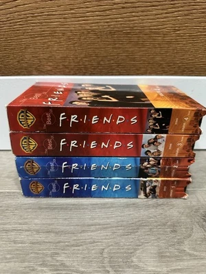 The Best of Friends Vol 1-4 VHS Set Warner Bros 1999/2000 Comedy TV Series - Image 1 of 4