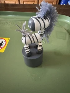Toysmith Daumenspielzeug Zebra Vintage - Bild 1 von 3