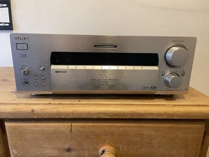 Silver Sony STR-DB930 QS 5.1 amplifier with remote - Picture 1 of 21