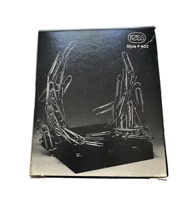 VINTAGE 1980 PARAGON-REISS Paper Clip Joint MAGNETIC SCULPTURE DESK TOP - Picture 1 of 3