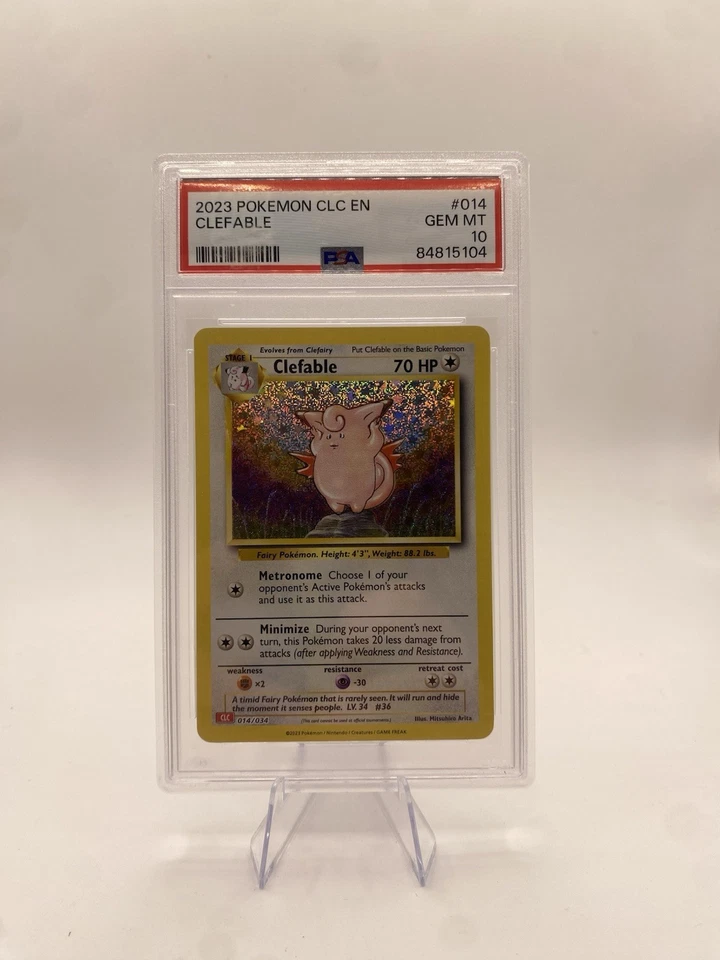 Clefable 014/034 Trading Card Game Classic Holo - Image 1 of 2