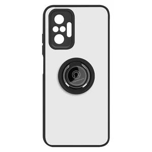 Case Xiaomi Redmi Note 10 Pro Bi-material Metal Ring Function Stand black - Picture 1 of 6
