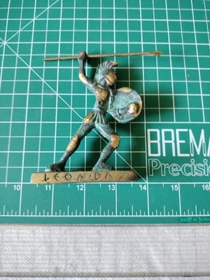 Réplica de estatua del antiguo museo griego de bronce Leónidas rey de Esparta*B Foto 1 de 4