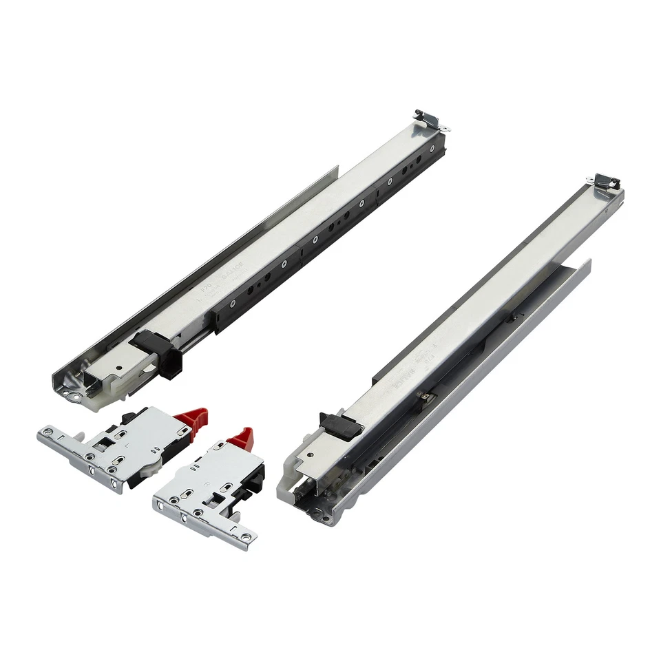 Tablarauszug Führung grifflos 50 kg 400-500 mm PROGRESSA+ SHELF PUSH von Salice - Bild 1 von 4