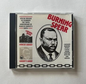 BURNING SPEAR 100th Anniversary Marcus Garvey/Garvey's Ghost | 1987 Mango CD - Picture 1 of 3