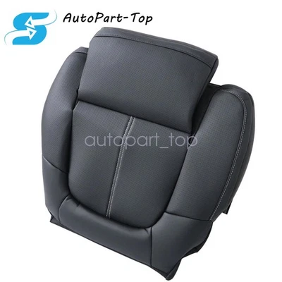 Cubierta de asiento de cuero inferior del lado del conductor negra para Porsche Cayenne 958 2011-2018 nueva Foto 1 de 4