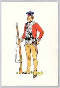 Postal histórica de pie del 71º Regimiento Británico de Alistado 1781 - Imagen 1 de 2
