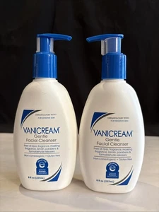 2x Vanicream Gentle Facial Cleanser, For Sensitive Skin, Fragrance-Free 8 fl oz - Picture 1 of 5