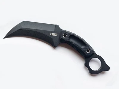 CRKT Du Hoc Feststehende Outdoor Messer Karambitmesser Klinge SK-5 24,4 cm black - Bild 1 von 4