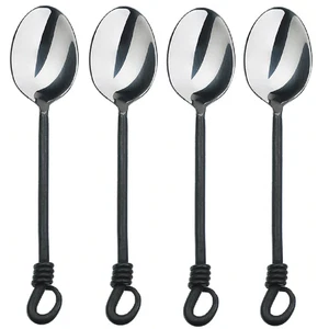 Gourmet Settings (GS) Twist & Shout 7 1/4" Teaspoon (Set of Four) - Picture 1 of 4