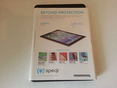 Speck Shieldview Cover for IPAD - black w/red - NEW - 7" x 9.75" - Image 1 of 3