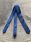 F&F Herren-Krawatte blau gestreift Muster Polyester