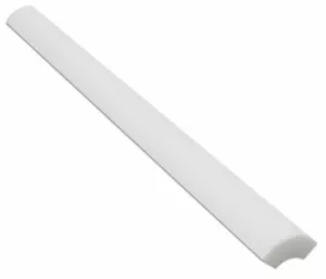 THASSOS WHITE MARBLE HONED QUARTER - ROUND TRIM MOLDING 1"x12" - Picture 1 of 4