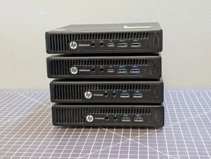 *TECHLOT of 4* HP Elitedesk 400 G2 Mini Intel Core i5-6500T 16GB RAM 500GB SSD - Picture 1 of 16