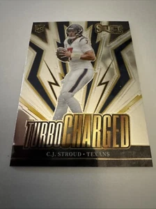2023 Panini Select Turbo Charged Cj Stroud Rookie RC #TUR-CST Texans - Picture 1 of 2
