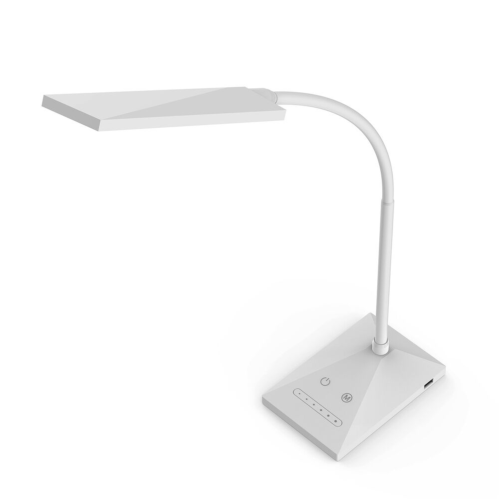 72 LED Touch Sensor Desk Lamp 5 Modes Table Light Eye-Caring Reading USB Port
