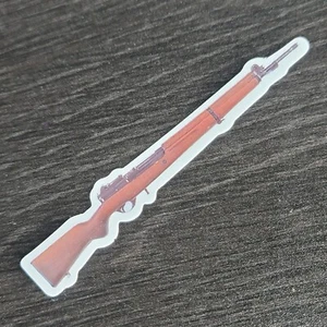 Gun Laptop Sticker Vinyl Decal with Confirmation - #9 Riffle  - Picture 1 of 2