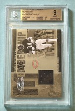 Walter Payton 2005 Donruss Classics Membership VIP Jersey Patch #/150 BGS 9 POP2