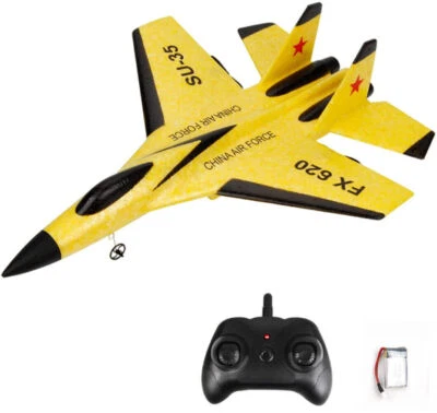 2.4G SU-35 FX620 Remote Control Plane Glider Airplane EPP Foam RC Plane Toy - Image 1 of 4