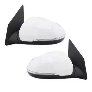 Pair White Door Wing Mirror Fit For Hyundai Tucson 2015 2016 2017 2018 2019 ci - Picture 1 of 7