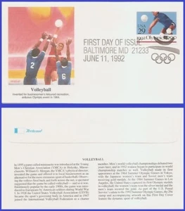 USA5 #2639 U/A FLEETWOOD FDC Volleyball Olimpics - Picture 1 of 1