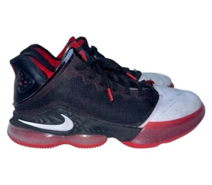 Nike LeBron XIX 19 Low Bred DH1270-001 Black RedBasketball Shoes Men's- Size 12 - Picture 1 of 14