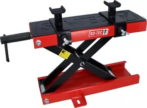 SD-TEC Motorrad Scherenheber inklusive Adapter, rot - universal verwendbar - Bild 1 von 1