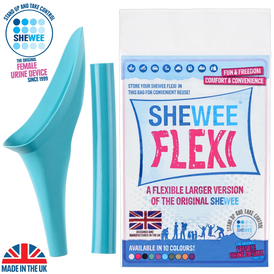 SHEWEE Flexi UK Made Stand To Pee Funnel for Travel, Camping, Festivals, Hiking - Image 1 of 4