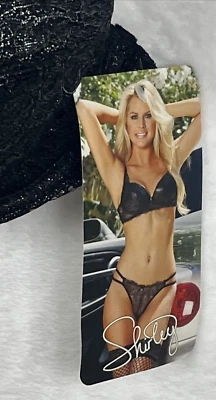 Shirley of Hollywood Bra Metallic Lace Underwire Black Silver Size Medium 34 NWT - Image 1 of 4