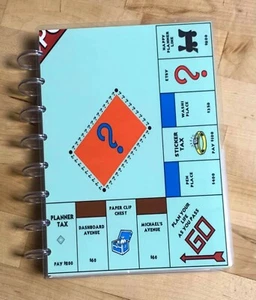 Juego de cubiertas de planificación inspiradas en Monopoly PARA USAR con el planificador TUL/Arc (8 discos) - Imagen 1 de 3