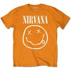 Nirvana White Official Childrens Tee T Shirt Boys Kids